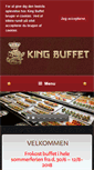Mobile Screenshot of kingbuffet.dk